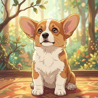 Anime art style example