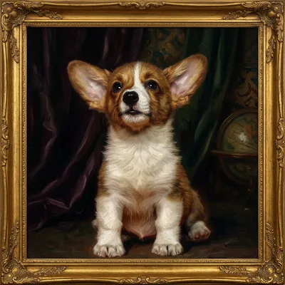 Oil Painting art style example